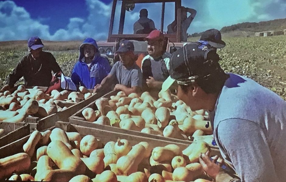 Trabajadores michocanos en Nueva York.