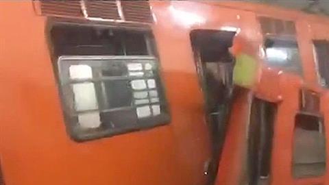 El accidente se registró la noche del martes,