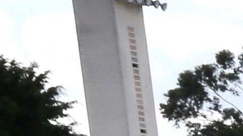 El gobierno de Sao Paulo levantó un hospital de campaña en el  histórico estadio Pacaembu.