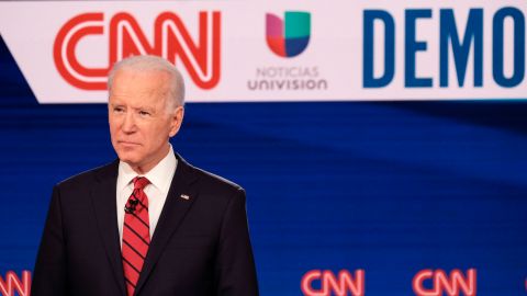 Los nombres más repetidos son los de tres excontrincantes de Biden.