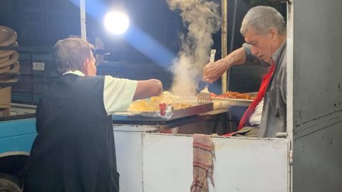 Don Ramón está en silla de ruedas.