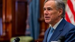 El gobernador Greg Abbott.