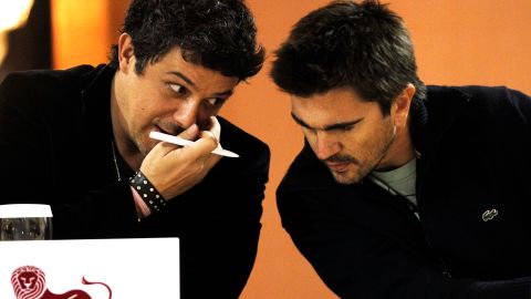 Alejando Sanz y Juanes.