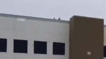 Protesta de  empleados de Amazon en Staten Island en medio de crisis por coronavirus.