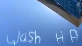 El recordatorio en el cielo de Sydney.