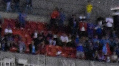 Jugadores del Cruz Azul festejan en el Estadio Azteca.