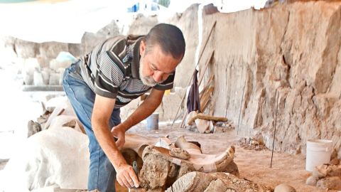 Excavación en Tultepec.