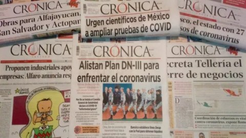 Los diarios de Grupo Crónica dejarán circular en su formato impreso.