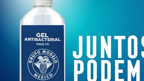 Gel creado por Grupo Modelo.