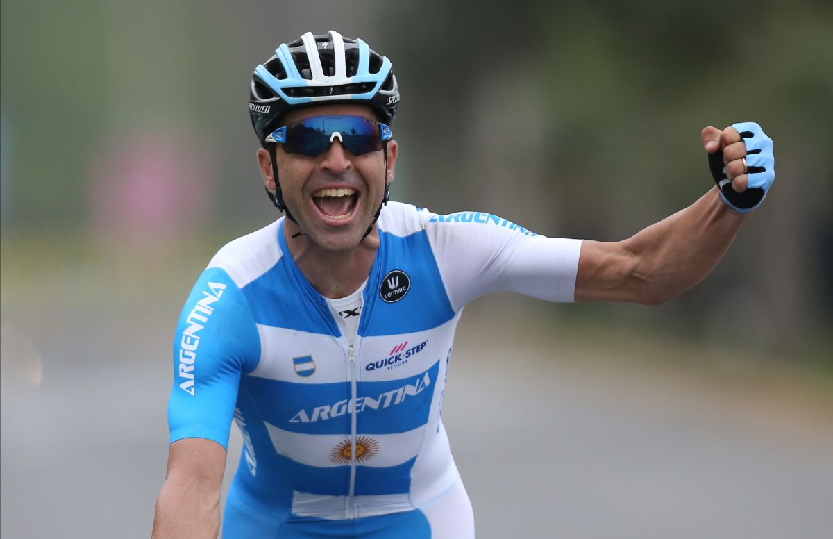 Richeze ganó el oro en la modalidad ruta en los Juegos Panamericanos de Lima 2019.