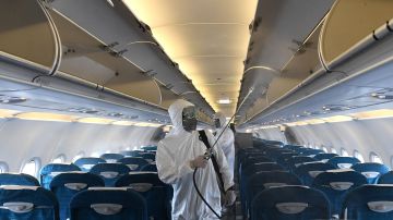 aerolíneas desinfectar aviones coronavirus