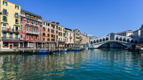 Venecia más limpia que nunca.