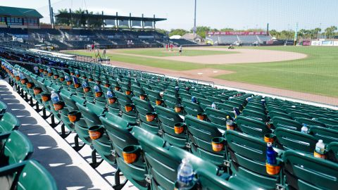 La Liga de Béisbol de Estados Unidos ha suspendido todos los partidos del campeonato hasta nuevo aviso.