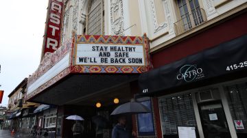 El teatro Castro de San Francisco cerró debido a la pandemia en 2020