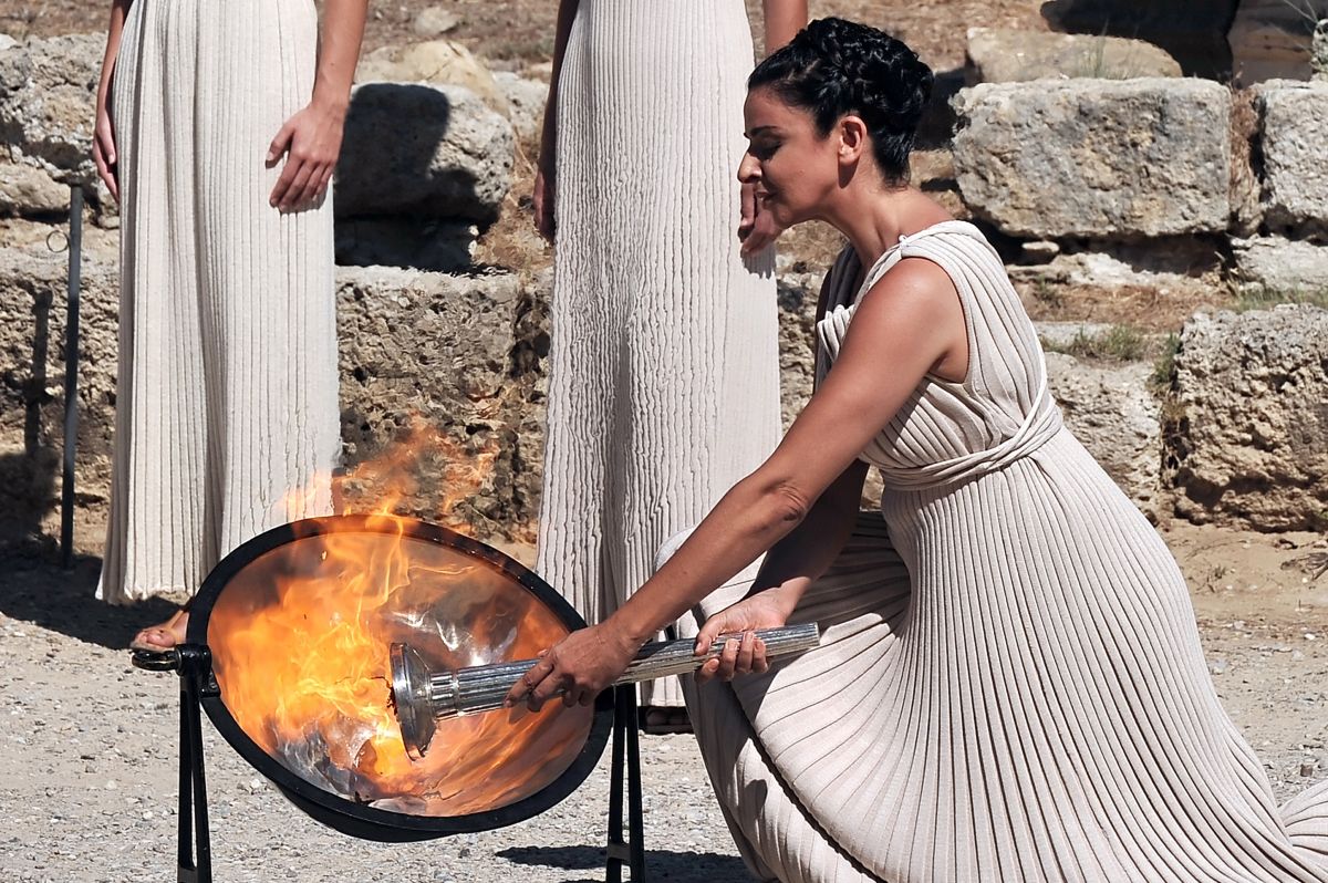 El 12 de marzo se encenderá la llama en Olimpia, Grecia. 
