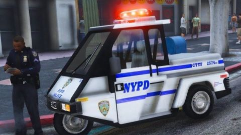 Un modelo GO-4 NYPD causó el accidente