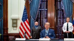 El gobernador Gregg Abbott.