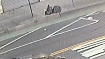 Las imágenes fueron captadas por cámaras de seguridad.