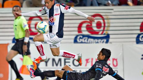 Oscar Rojas en su etapa en Pachuca.