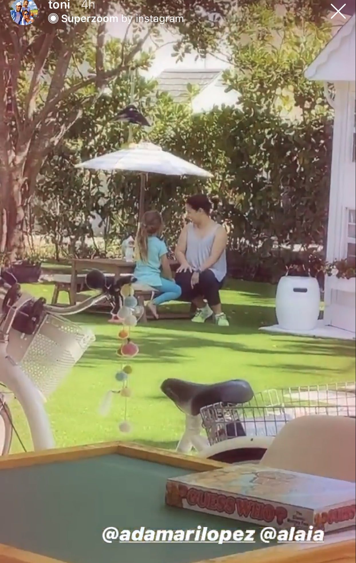 Adamari López junto a su hija Alaïa