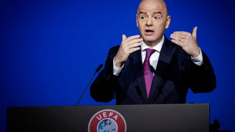 Gianni Infantino, presidente de la FIFA.