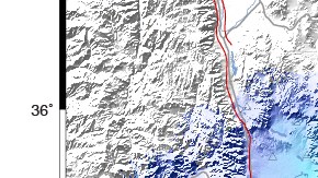Mapa de intensidad cortesía del Servicio Geológico de los Estados Unidos.