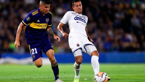 Jorman Campuzano, jugador de Boca Juniors.