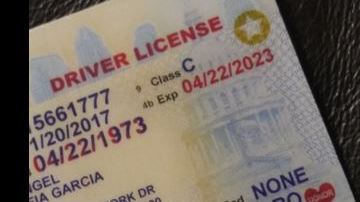 Licencia de conducir de Texas.