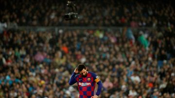 Leo Messi no pudo evitar la derrota.