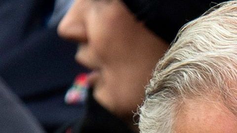 El príncipe Charles y su hijo Harry, el duque de Sussex