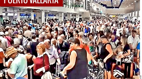 Aeropuerto de Puerto Vallarta, Jalisco.