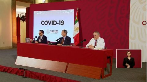 Reporte sobre el coronavirus en México.