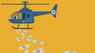 El "dinero helicóptero" es un concepto económico creado hace medio siglo.