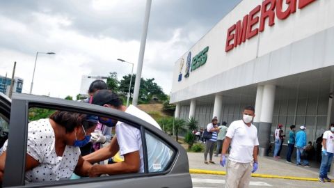 La mujer estaba en coma.