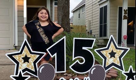 El COVID-19 no pudo con la "quince" de Avery.