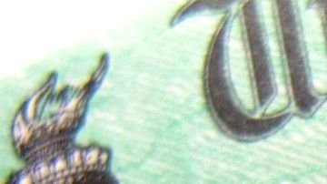 Cheque del Departamento del Tesoro.