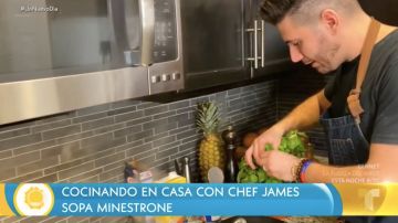 Chef James- Sopa Minestrone