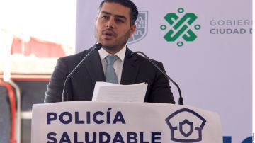 Omar García Harfuch, jefe de la policía de Ciudad de México.