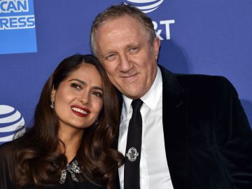 Salma Hayek y Francois-Henri Pinault