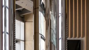 Un cine cerrado a causa del coronavirus.