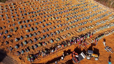 En la ciudad de Manaus están muriendo 100 personas al día.