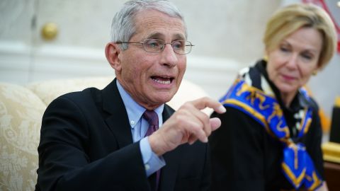 Anthony Fauci adelantó que en este momento la prioridad es controlar el coronavirus.