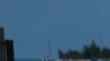 Acceso cerrado a una playa de Key West, en los Cayos de Florida, al sur del estado.