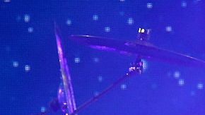 Phil Collins en la apertura del primer día del US Open de 2016.