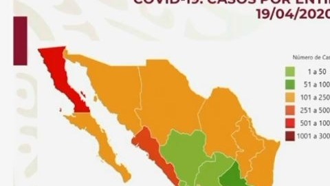 Sigue el incremento de contagios de coronavirus en México.
