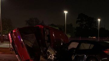 Accidente mortal en Houston.