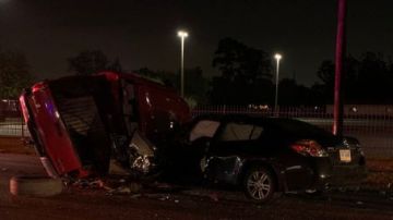 Accidente mortal en Houston.