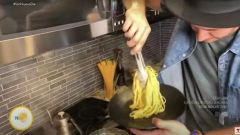 Chef James- Pasta Carbonara