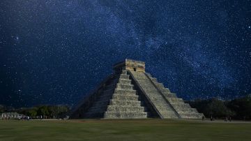Pirámide de Kukulkán, en Chichén Itzá.