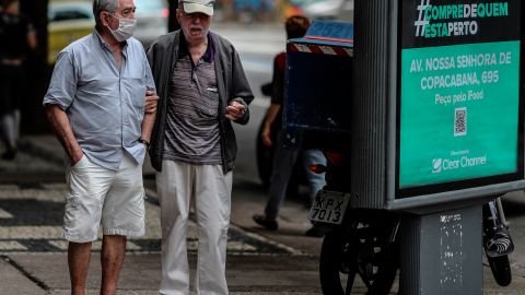 En el emblemático barrio brasileño vive una gran cantidad de mayores de 65 años.